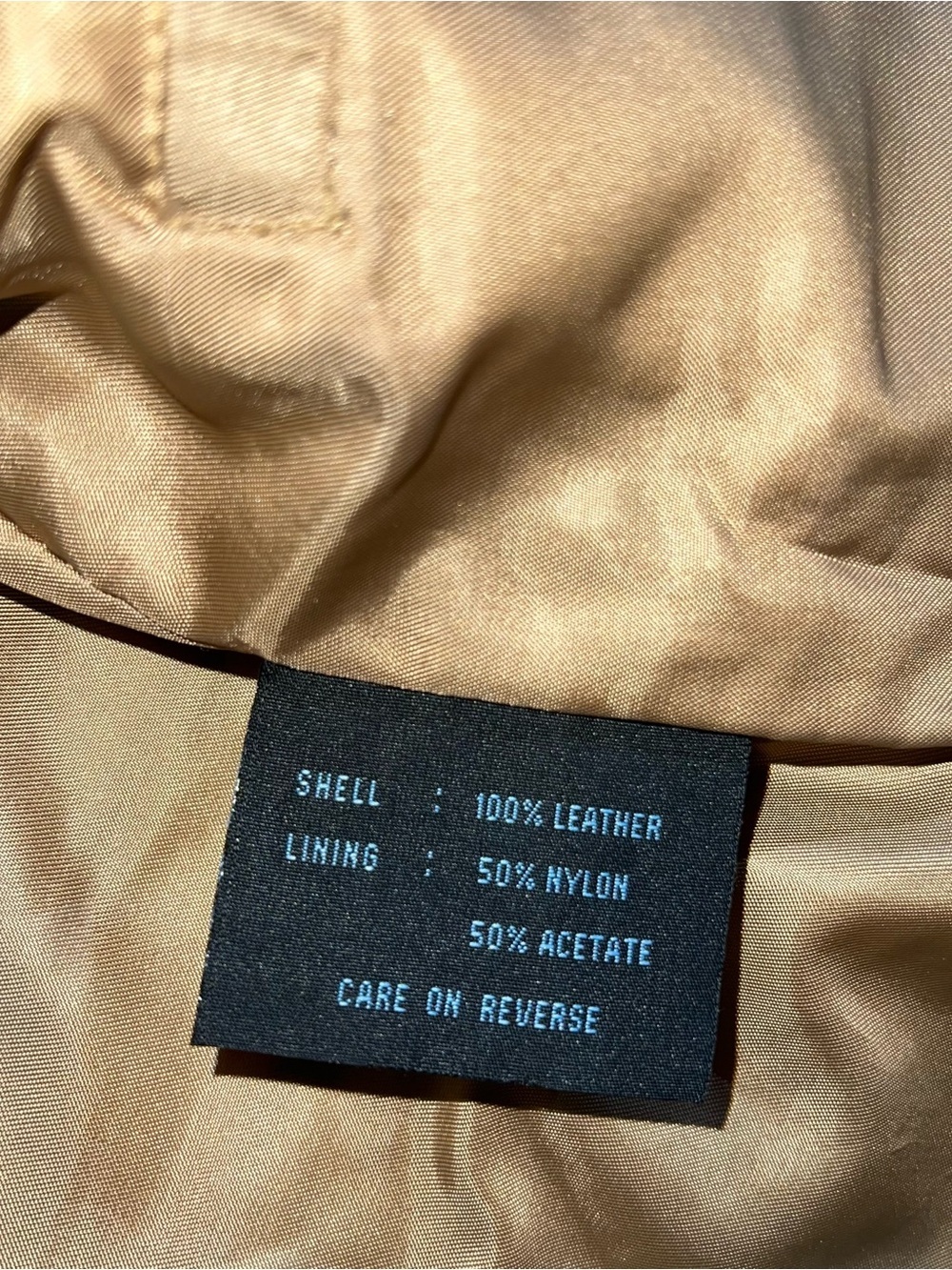 Kenneth Cole Reaction Womens Genuine Leather Moto Jacket Size M Soft Comfortable - Picture 6 of 11